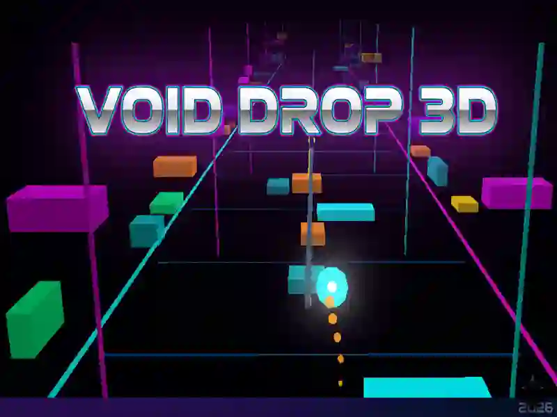 Cluiche Void Drop 3D ar líne