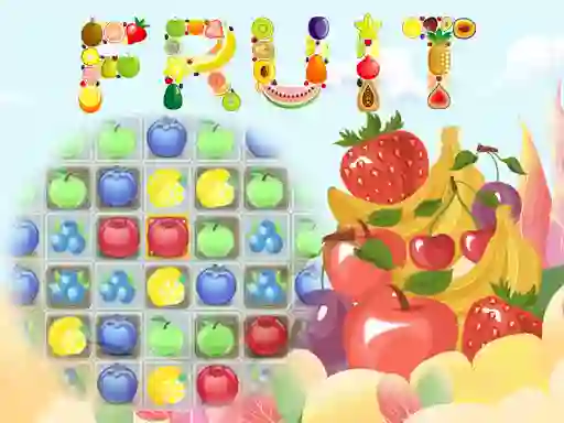 Cluiche Fruit Match 3 ar líne