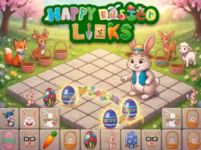 Cluiche Happy Easter Links ar líne