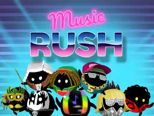 Cluiche Music Rush ar líne