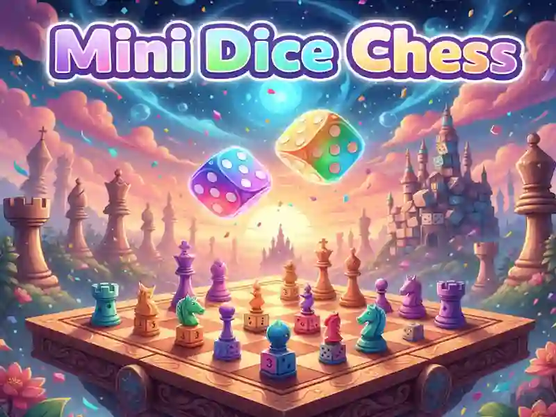 Cluiche Mini Dice Chess ar líne