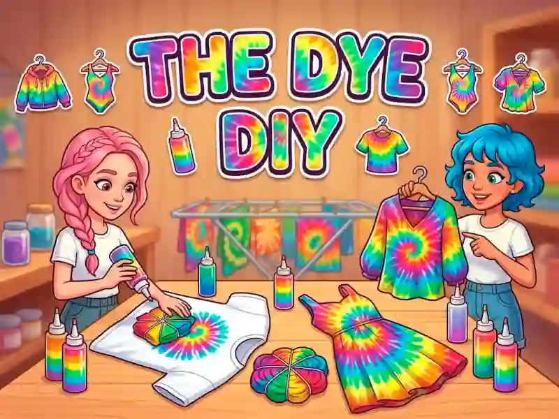 Cluiche The Dye DIY ar líne