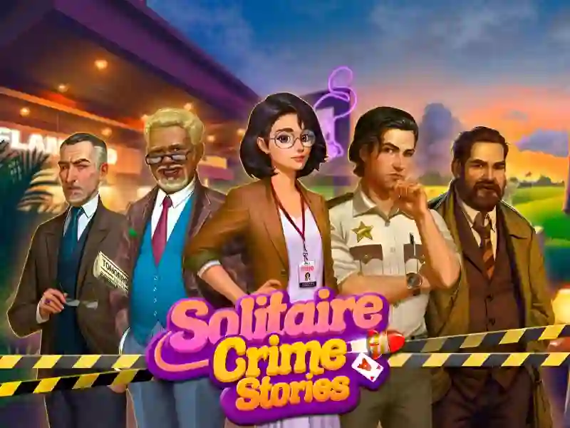 Cluiche Solitaires Crime Stories ar líne