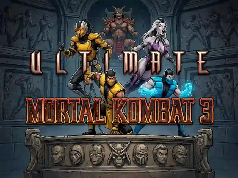 Cluiche Ultimate Mortal Kombat 3 ar líne