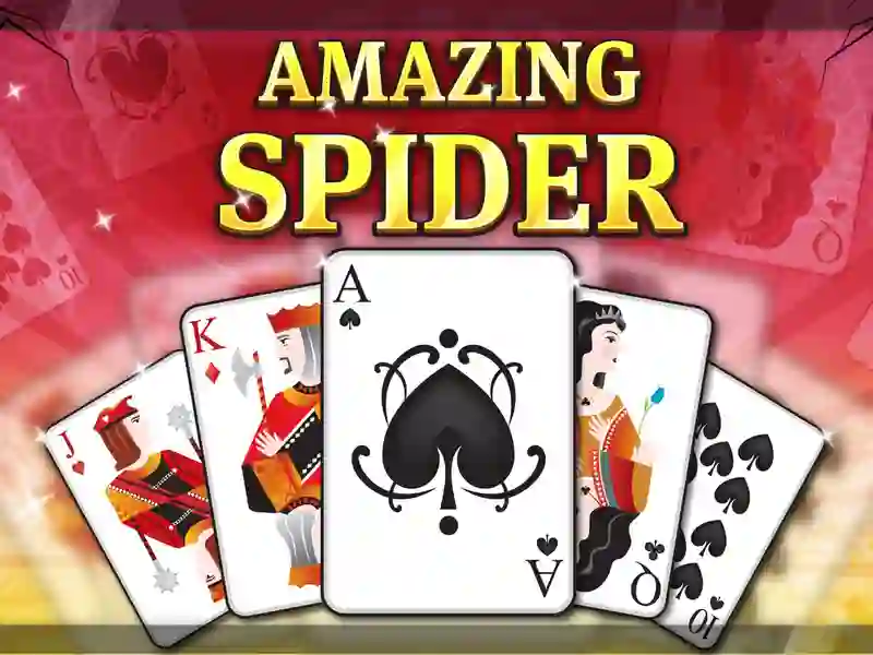 Cluiche Amazing Spider Solitaire ar líne