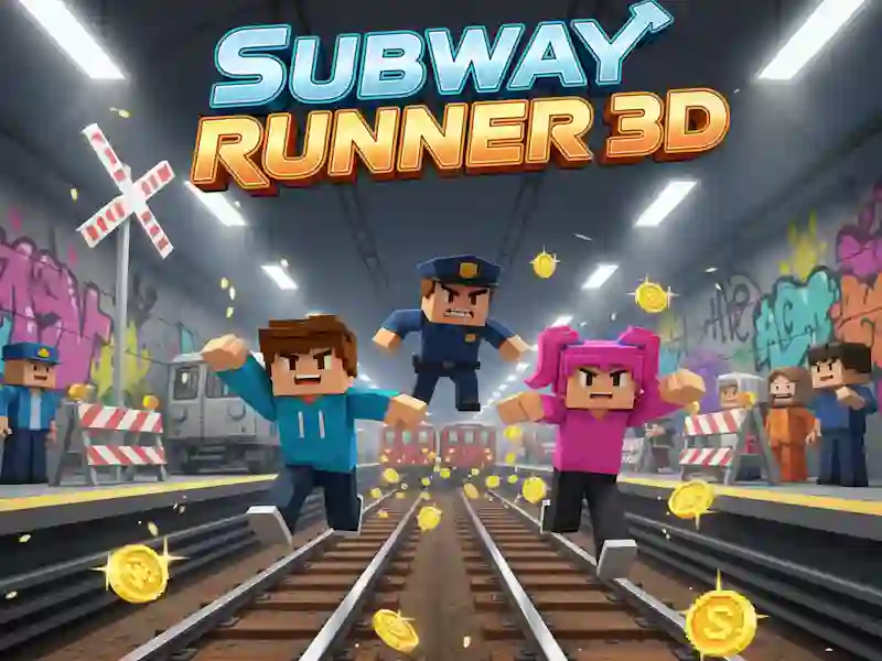 Cluiche Subway Runner 3D ar líne