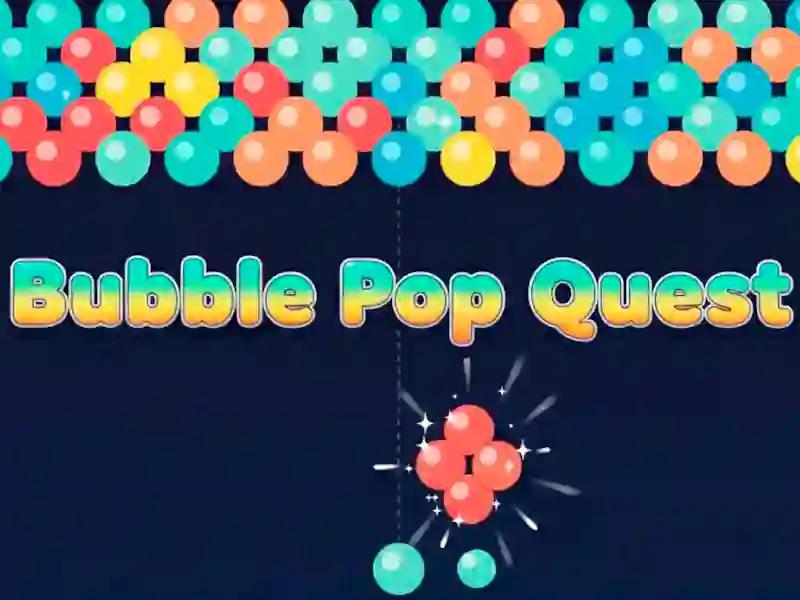 Cluiche Bubble Pop Quest ar líne