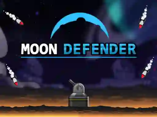 Cluiche Moon Defender ar líne