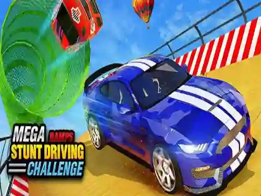 Cluiche Mega Ramp Car Stunts Racing: Impossible Tracks 3d ar líne