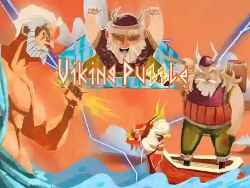 Cluiche Viking puzzle ar líne