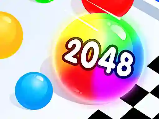 Cluiche Ball Merge 2048 ar líne