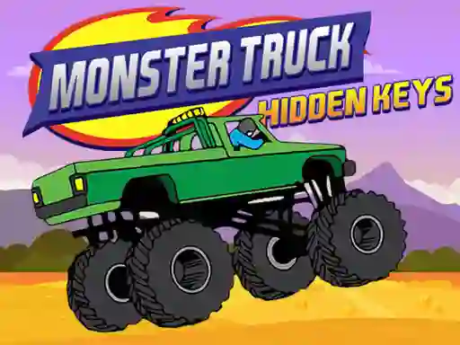 Cluiche Monster Truck Hidden Keys ar líne