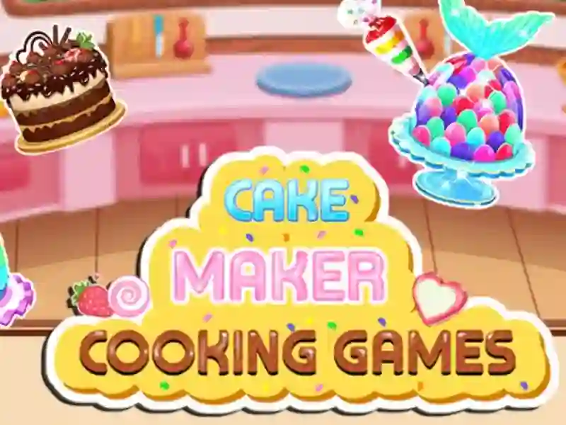 Cluiche Cake Maker Cooking Games ar líne