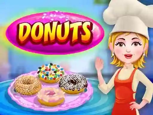 Cluiche Donuts ar líne