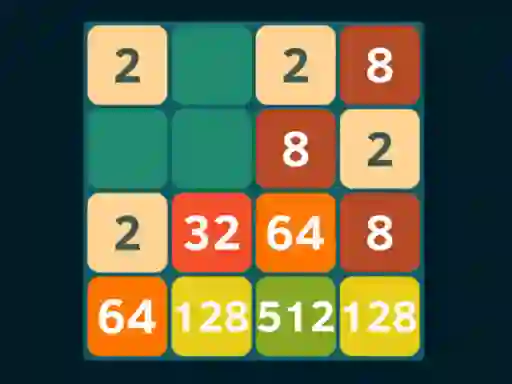 Cluiche 2048 Challenges ar líne