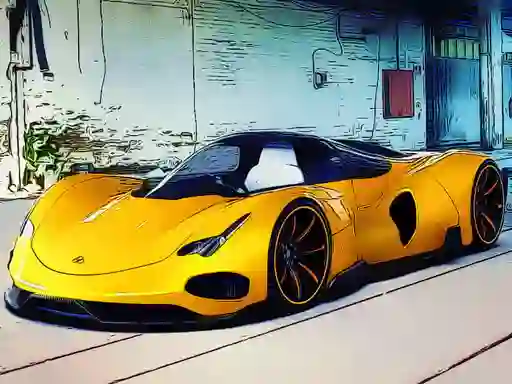 Cluiche Futuristic Car Models ar líne