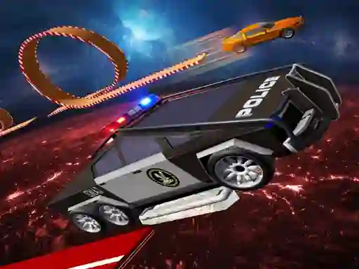 Cluiche Cyber Truck Car Stunt Driving Simulator ar líne