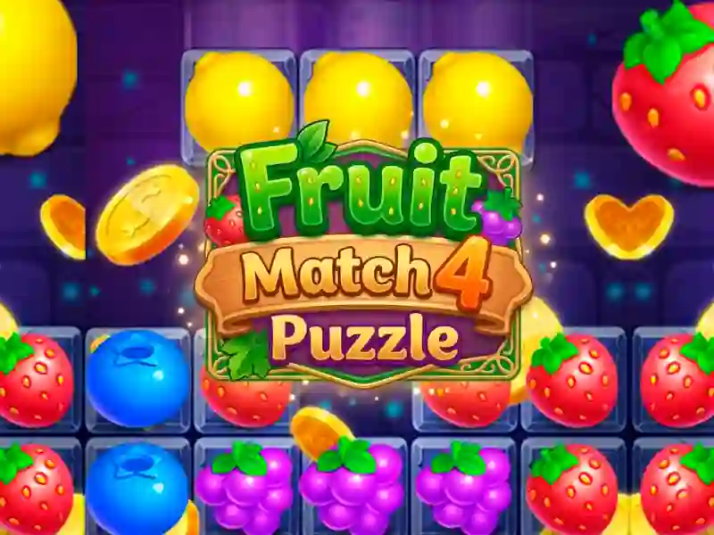 Cluiche Fruit Match4 Puzzle ar líne