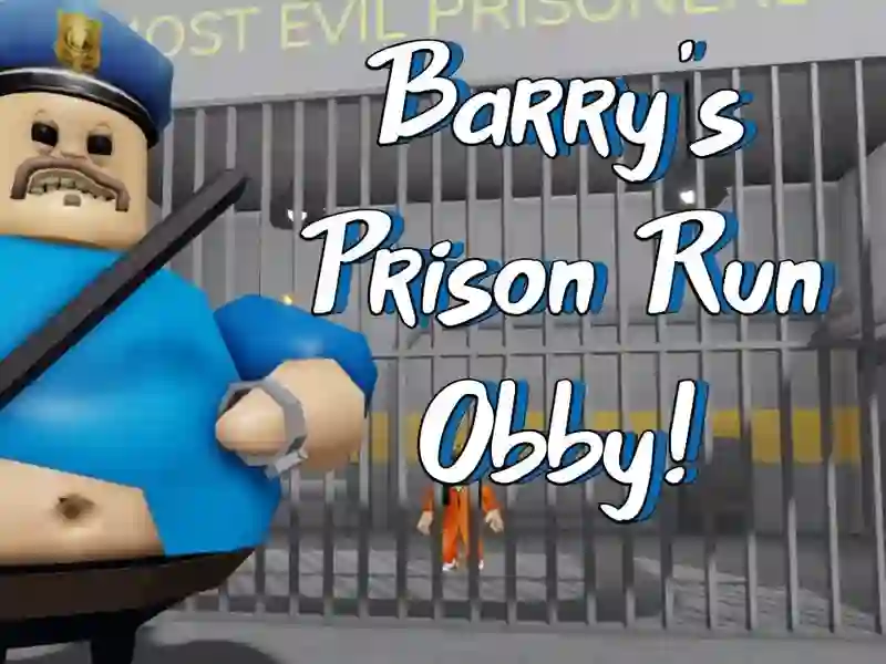 Cluiche Roblox: Barry's Prison Run ar líne