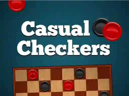 Cluiche Casual Checkers ar líne