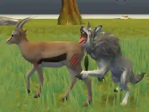 Cluiche Wolf Life Simulator ar líne