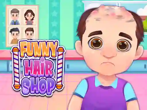 Cluiche Funny Hair Salon ar líne