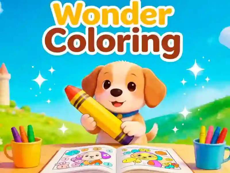 Cluiche Wonder Coloring ar líne