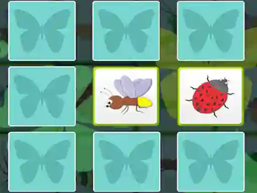 Cluiche Kids Memory With Insects ar líne
