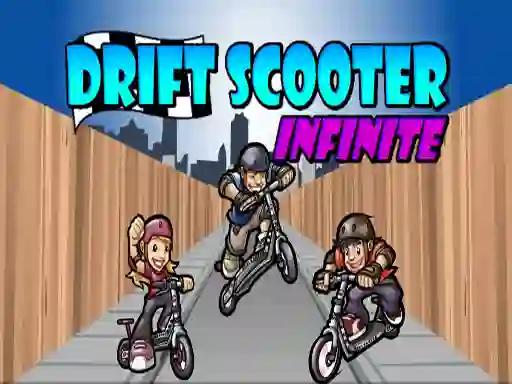 Cluiche Drift Scooter Infinite ar líne