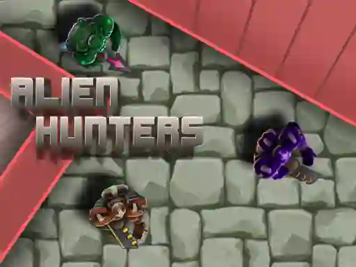 Cluiche Alien Hunters ar líne