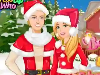 Cluiche Barbie and Ken Christmas ar líne