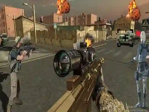 Cluiche US Army Commando: Elite Commando War ar líne
