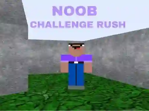 Cluiche Noob Challenge Rush ar líne