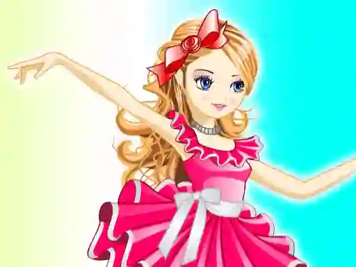 Cluiche Dancer Girl Dress Up ar líne