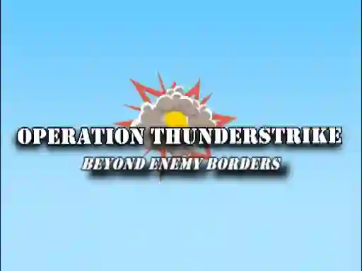 Cluiche operation Thunderstrike ar líne