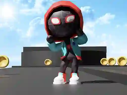 Cluiche Sky Runner Parkour ar líne