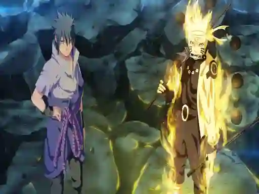 Cluiche Naruto Funny Games ar líne