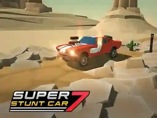 Cluiche Super Stunt car 7 ar líne