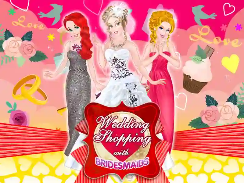 Cluiche Wedding Shopping with Bridesmaids ar líne