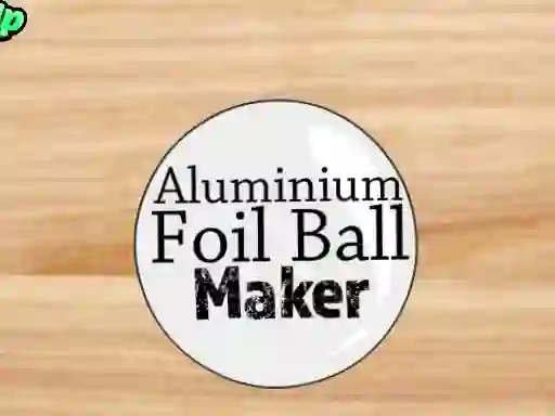 Cluiche Aluminium Foil Ball Maker ar líne