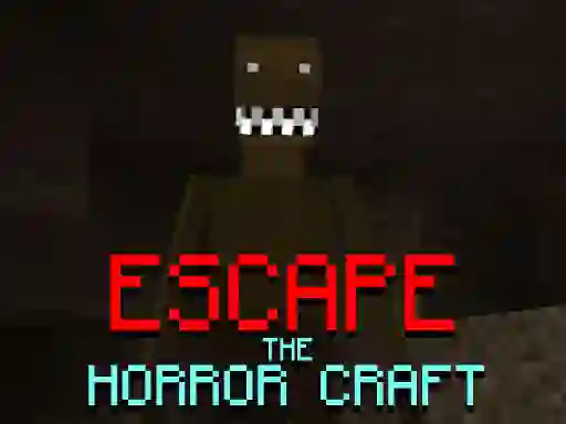 Cluiche Escape the Horror Craft ar líne