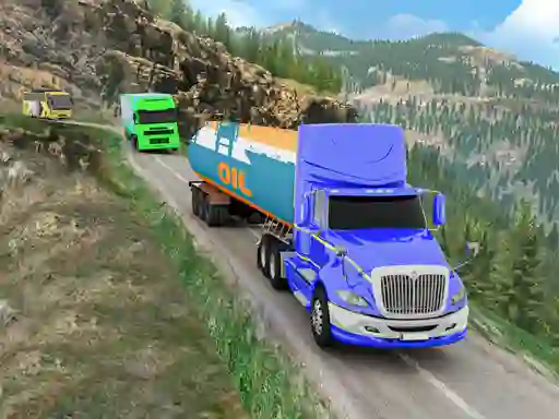 Cluiche Oil Tanker Transport Truck ar líne