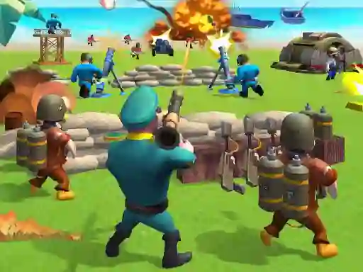 Cluiche Super War ar líne