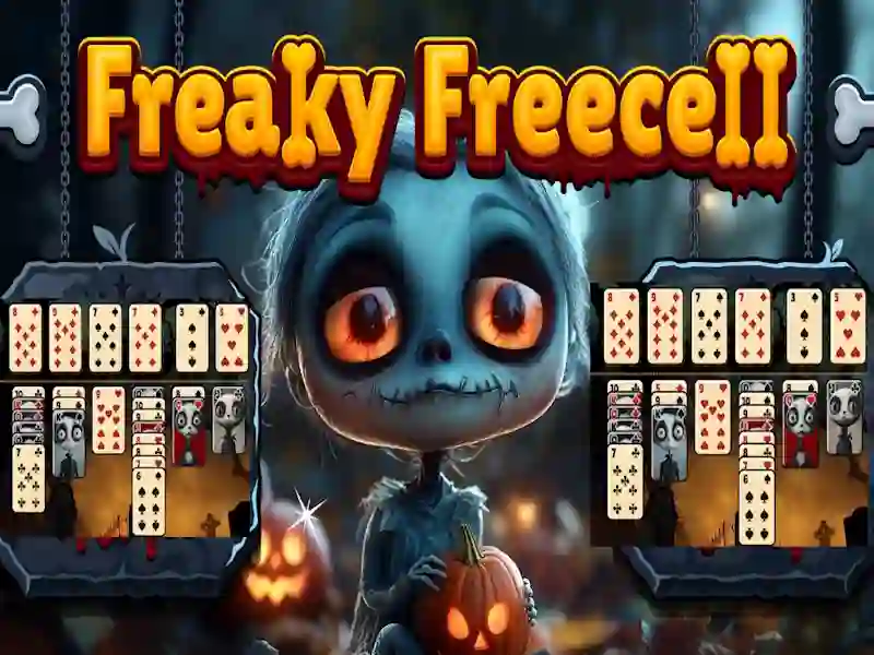 Cluiche Freaky Freecell ar líne