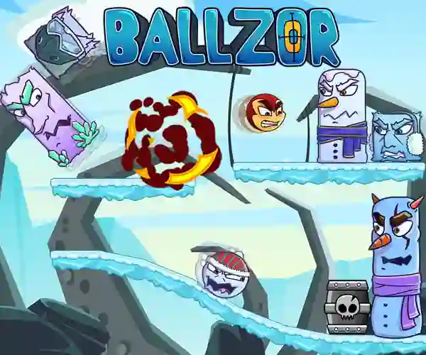 Cluiche Ballzor Level Pack 1 ar líne