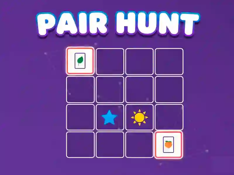 Cluiche Pair Hunt ar líne