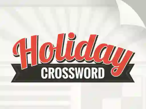 Cluiche Holiday Crossword ar líne