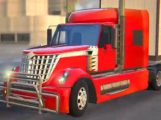 Cluiche American Truck Car Driving ar líne