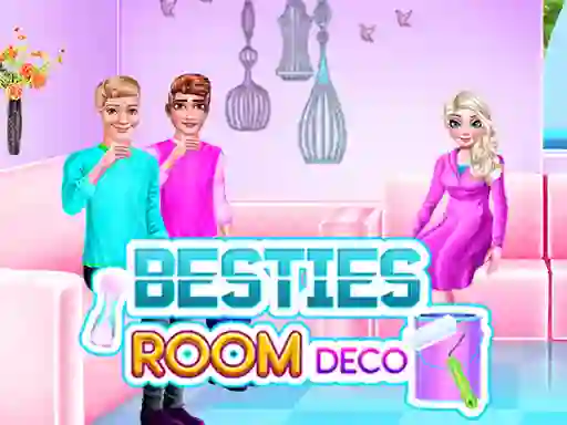 Cluiche Besties Room Deco ar líne
