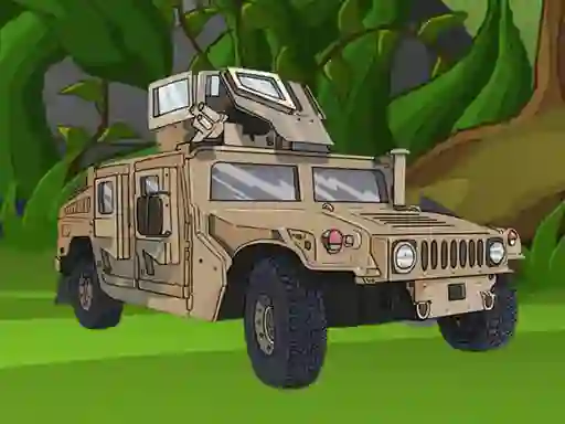 Cluiche Army Vehicles Memory ar líne